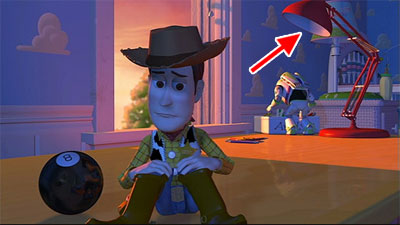 Luxo Junior en Toy Story